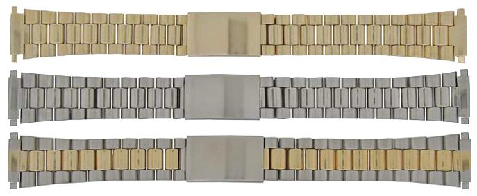 Bracelets - 16 to 22mm Centre Fold Clasp Bracelet