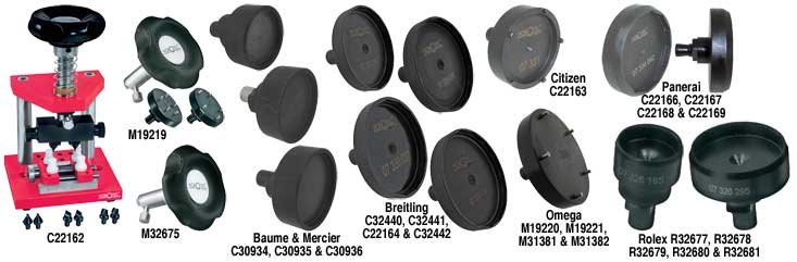 Case Back Tool - Horotec (Baume & Mercier, Breitling, Citizen, Omega, Panerai & Rolex)