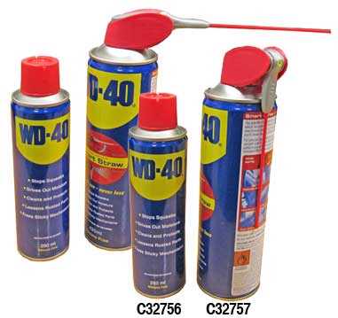 WD40 Lubricating Aerosols