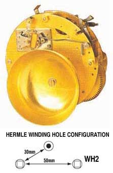 Clock Movement - Hermle 132.071 8 Day Ships Bell Strike