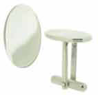 Oval Cuff Links (Silver Heavy Weight) Swivel Back Pairs