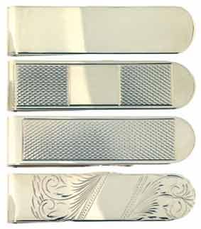 Silver Money Clips