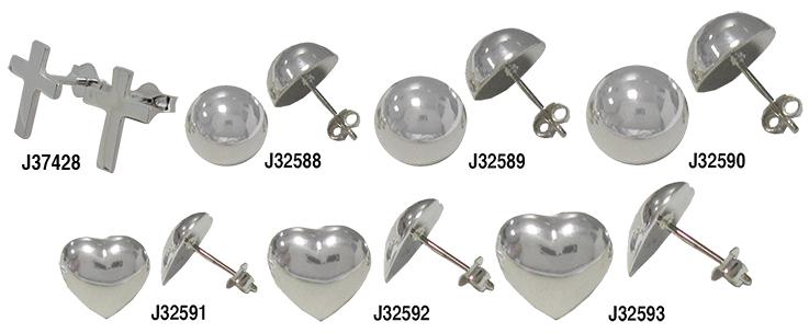 Earrings - Studs, Shaped