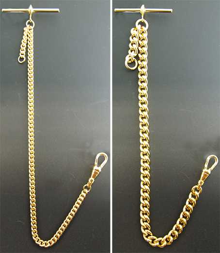 Alberts - Gold Plated Single Curb Watch Alberts 