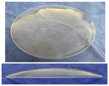 Clock Glasses - Acrylic (Plastic) Sternkreuz MP