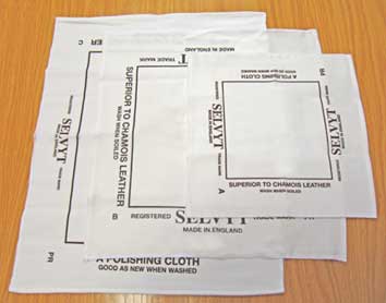 Cloth (Polishing) - Selvyt 'PR' Heavyweight Polishing Cloth