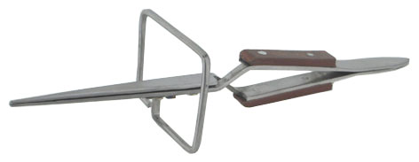 Tweezers - Soldering Insulated Tweezers (Straight Tipped) with Reverse Action with Stand