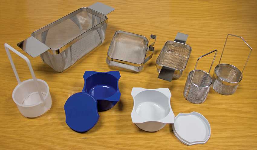 Ultrasonic Tank - Baskets, Beakers & Immersion Rails