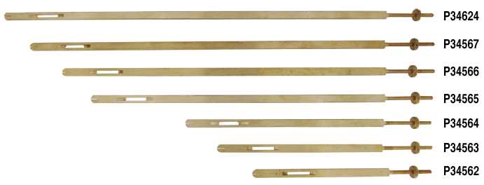 Pendulums - Fusee Clock Pendulum Rods