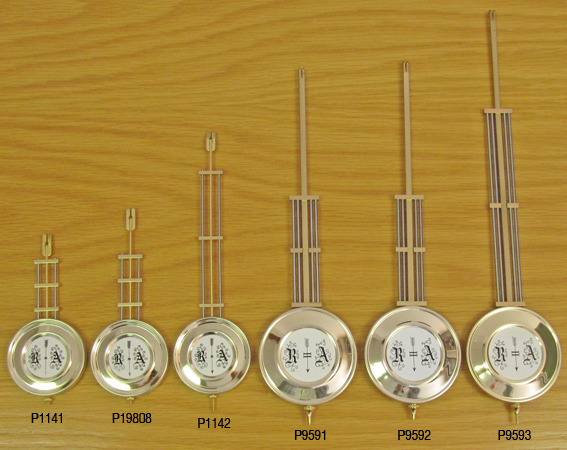 Pendulums - Wall Clock, Gridiron, R&A