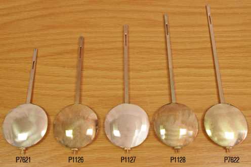 Pendulums - Fusee Clock Pendulums